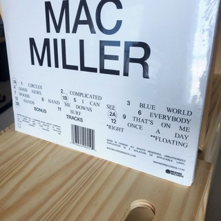MAC MILLER Circles (Clear Colored Vinyl) Vinyl 2LP