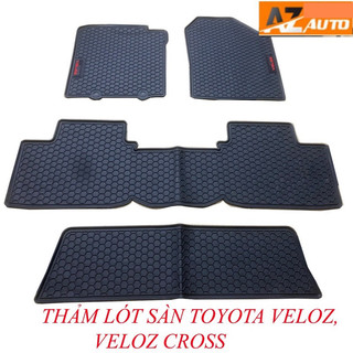 [Mã LIFEAU giảm 10% đơn 200k] Thảm Lót Sàn Cao Su Đúc Xe Toyota Veloz 2022-2024 Mẫu Tổ Ong Cao Su Không Mùi Cao Cấp