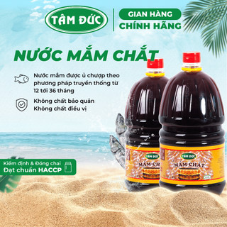  Nước Mắm Tâm Đức – Can 2L – Nước Mắm Chắt Nha Trang 27Gn L Nguyên Chất Đậm Vị  Dùng Chấm & Nêm Nấu  
