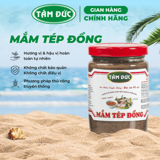 Mắm tép đồng Tâm Đức chai 180gr vị truyền thống thơm ngon, dùng để chưng thịt hoặc cho món chấm