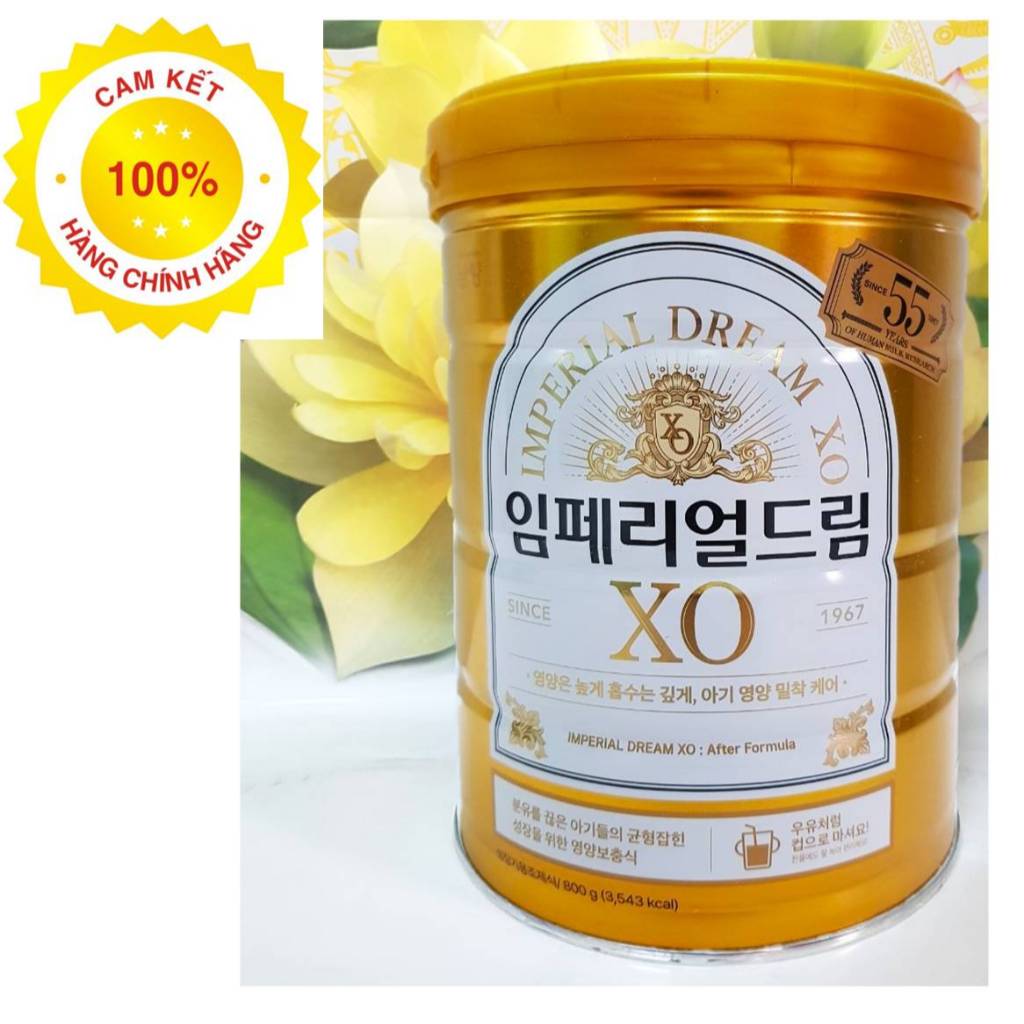 Sữa XO Hàn Quốc Số 4 800g (mẫu mới)