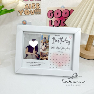 Set quà tặng sinh nhật ý nghĩa, khung ảnh thiết kế quà tặng người yêu, tặng bạn bè, thầy cô