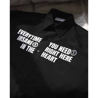 INSANE Áo Sơ Mi Unisex Form Boxy | CORE BOXY SHIRT