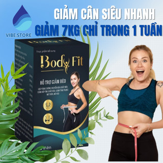 Viên uống giảm cân Body Fit giảm nhanh an toàn hiệu quả giảm 8-12kg sau 1 liệu trình, hộp 30 viên