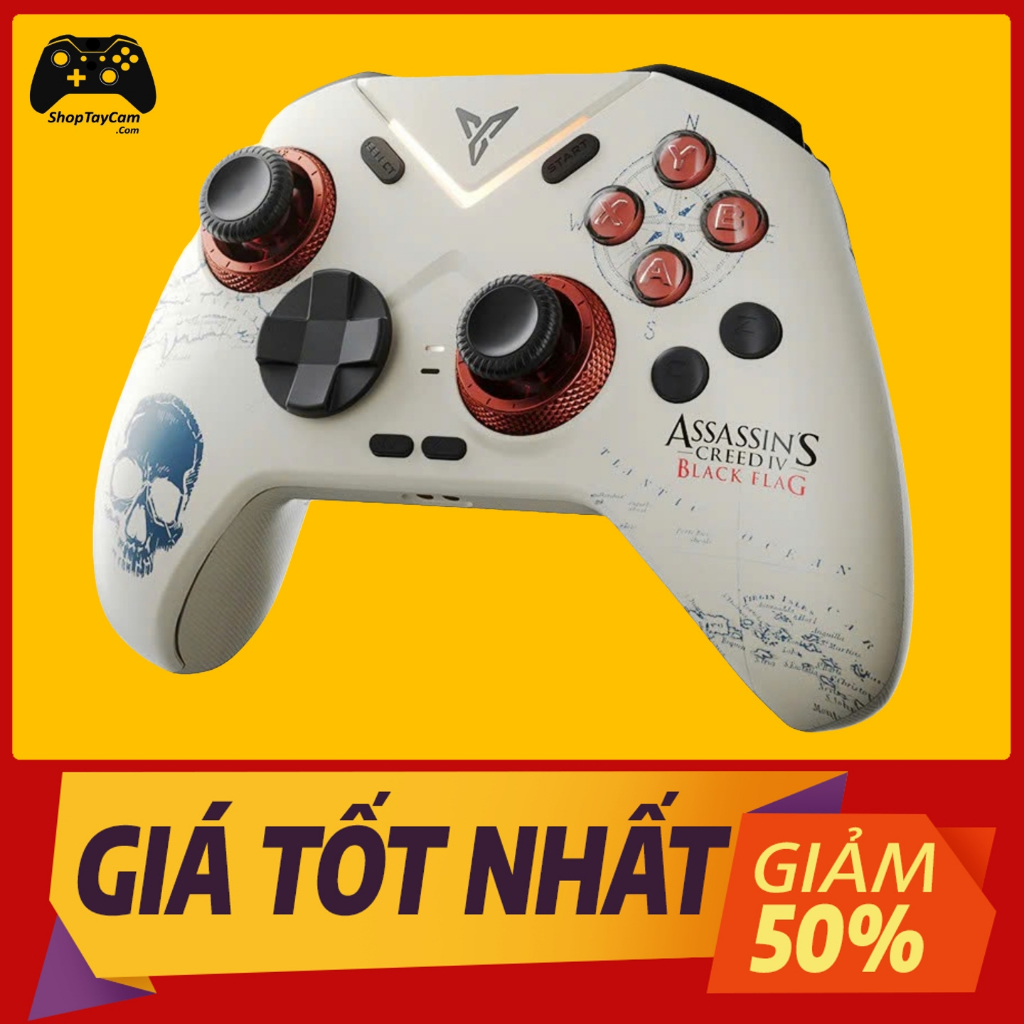 Tay Cầm Flydigi VADER 4 PRO - Tay Cầm Chơi Game Cao Cấp Chơi FO4 FC ONLINE, PC - Bảo Hành 12 Tháng