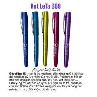 Bút Leta 369 ngòi lá tre, thanh đậm