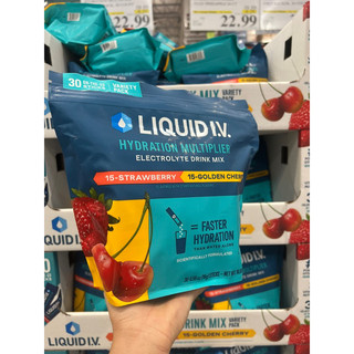 Nước uống Bù Điện Giải Liqui I.V hydration multiplier túi 30 gói nhỏ