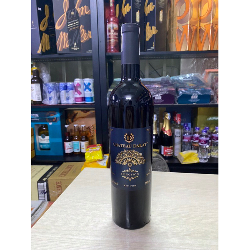 Vang đỏ Đà Lạt Chateau Dalat SELECTION 12% 750ml