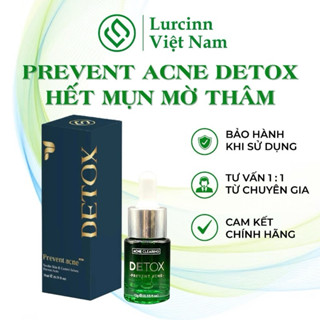Serum Chăm Sóc Da Mụn Mờ Thâm LURCINN Prevent Acne Detox 10ml