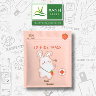 Khẩu trang trẻ em 5D - Hỗ trợ chống bụi, vi khuẩn, an toàn cho bé - Túi 10 cái - TNHH Duy Ngọc