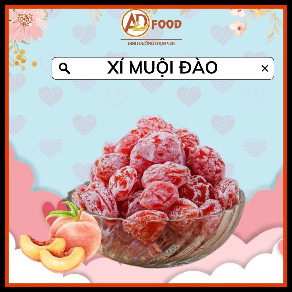 100gr Xí muội đào hồng