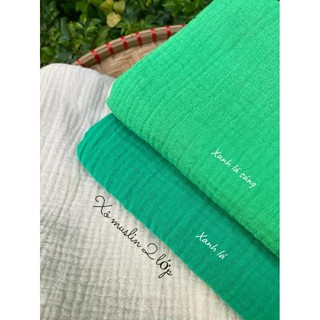 vải xô muslin màu