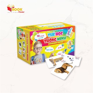  Sách Thẻ học Flashcard BOOK MARKET - Bộ Thẻ Học Thông Minh  416 Thẻ Flashcards Tiếng Anh 16 Chủ Đề  