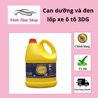 Can dưỡng và đen lốp xe ô tô 3DG / 3DM / ODL - 5 Lít