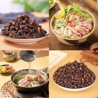 Nụ đInh hương 1kg, đinh hương khô Ấn Độ, nụ to, thơm, sạch, làm gia vị tẩm ướp món ăn tạo vị thơm nồng