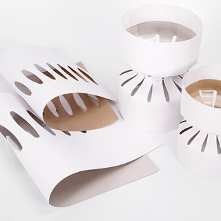 Cốt trụ cắm hoa bằng giấy mẫu hot trend, cốt tròn cắm hoa tươi, hoa sáp (1 set 10 chiếc) PKK0046