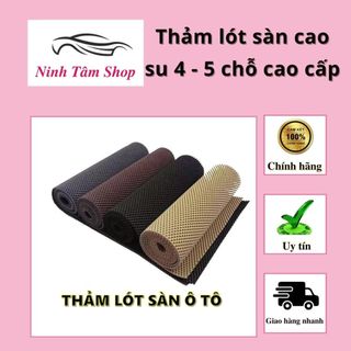 Thảm lót sàn cao su 4 - 5 chỗ cao cấp không mùi cuộn 3m x 60cm hàng loại 1