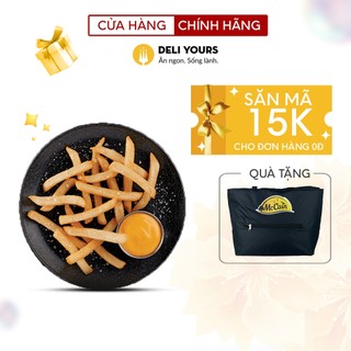 Khoai tây cọng giòn dài siêu to 3/8 premium extra long gói 2,267kg - khoai tây mccain mỹ | deli yours
