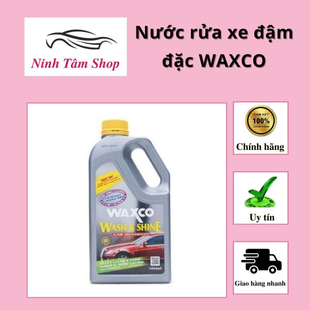 Nước rửa xe đậm đặc WAXCO 1000ml