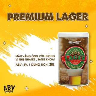 Nguyên liệu nấu bia Premium Lager