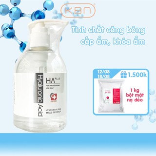 Serum HA Plus Dưỡng Ẩm Căng Bóng Giảm Nếp Nhăn Hyaluronic Acid AWAKETHECELL 300ml