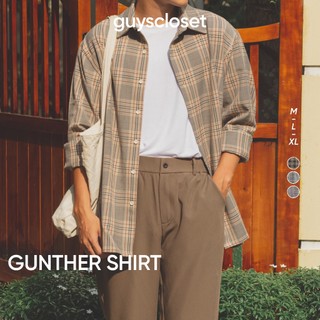 Áo Sơ Mi Kẻ Nam GUY's Closet Gunther Flannel Shirt - Chất Liệu Flannel, Dễ mặc - Vintage - Nhiều Màu