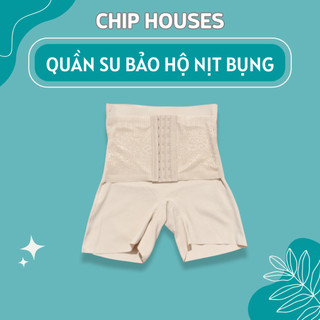 Quần nịt bụng đúc su lụa nguyên khối co giãn định hình vùng bụng dưới ôm sát tàng hình cao cấp AN7525