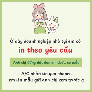 [ In Yêu Cầu ] Tem nhựa chống thấm nước , Decal chống thấm