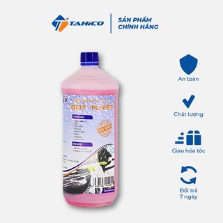 Foam Wash1 - Nước Rửa Xe Bọt Tuyết Ventek 1L - Dành Cho Xe Ô Tô Xe Tải Xe Máy - Làm Sạnh Và Tạo Độ Bóng Cho Bề mặt Xe