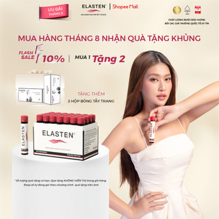 Collagen Elasten Hộp 28 ống x 25ml - Giúp Da Căng Mịn, Chống Lão Hóa, Tóc Chắc Khỏe