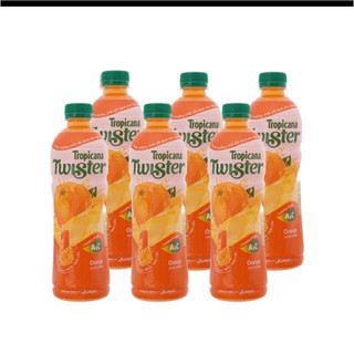  lốc 6 chai nước cam ép Twister 455ml 