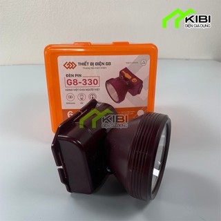 Đèn pin đội đầu siêu sáng, đèn pin phượt G8 330 công suất 3W