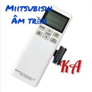 Remote điều khiển máy lạnh máy điều hòa .mitsubishi âm trần rla502a700s
