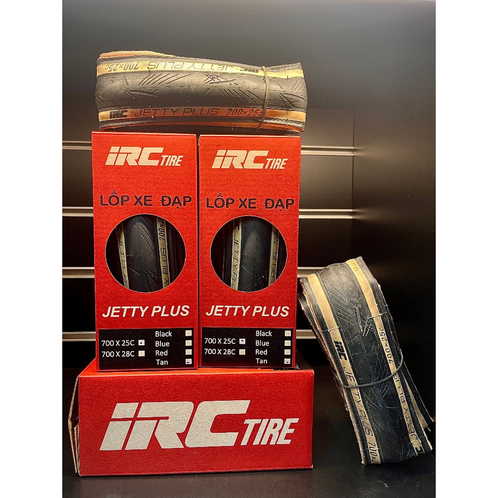 Lốp xe đạp IRC Jetty Plus 700x25C