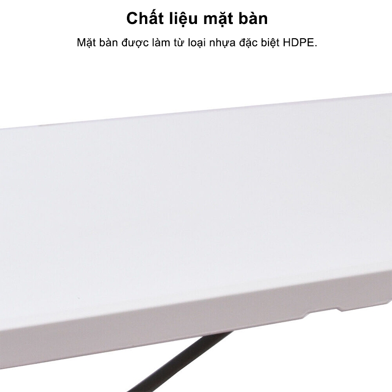 Bàn Gấp Gọn Ngoài Trời,bàn cắm trại, bàn dã ngoại 180x70x74cm, di động, đi làm, sử dụng tại nhà. | BigBuy360 - bigbuy360.vn