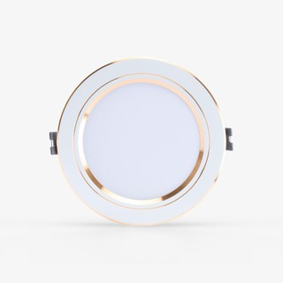 Đèn LED âm trần Downlight Rạng đông lỗ trần 90mm công suất 5W, 7W, 8W, 10W đổi màu, một màu