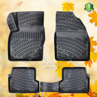  Thảm lót sàn ô tô nhựa TPU Silicon Ford Focus 2 second generation 2004-2011 Nhãn hiệu Macsim 