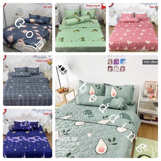  GA GỐI POLY COTTON GA GIƯỜNG 2 VỎ GỐI 45x65cm chất liệu thoáng mát không phai mầu chất liệu poly cao cấp 