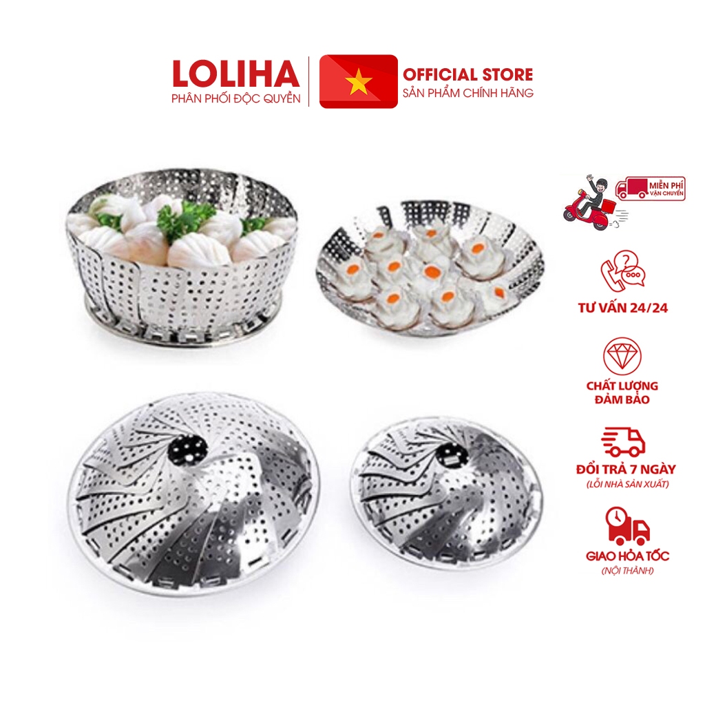 🎁FREESHIP🎁 Combo 5 Vỉ hấp đa năng inox (LOẠI VỈ HẤP)