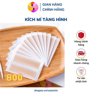 COMBO 800 Kích mí tàng hình tạo hai mí không lộ sẵn keo TẶNG KÈM dụng cụ kích mí COTEMIN