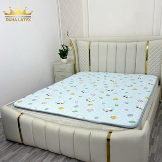 Topper điều hòa Tấm trải mát lạnh vải Tencel siêu mỏng giảm 4 đến 6 độ C cho thời tiết nắng nóng Duhalatex Store