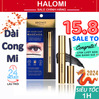 Mascara Browit Nongchat Thái Làm Dày Dài Mi Chuyên Dụng Cho Makeup