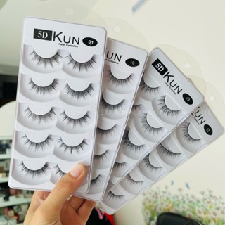  Mi Kun nhiều mã . Lông mi giả dùng trong makeup chuyên nghiệp  makeup cô dâu 