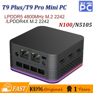  Máy tính mini T9 Plus Intel N100 Max 3,4 GHz LPDDR5 4800 MHz M.2 2242 Windows 11 Pro Máy tính để bàn văn phòng 