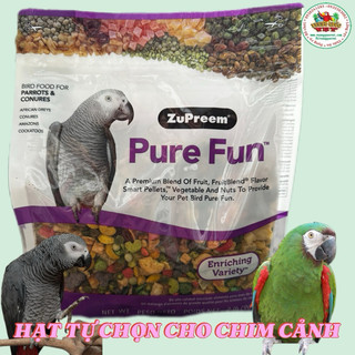 Hạt zupreem pure fun xám gói 907g