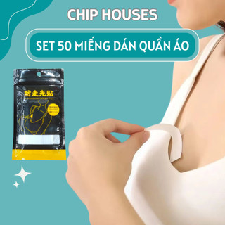  Miếng Dán Định Hình Quần Áo  50 Miếng  Băng Dính Cố Định Áo Sơ Mi Áo Thun AN1213 
