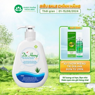 Dung dịch vệ sinh phụ nữ Dạ Hương 120ml