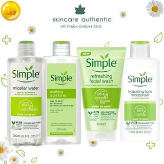 Sữa Rửa Mặt Simple Refreshing Facial Wash 150ml