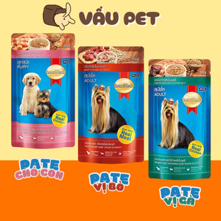 Pate cho chó Smartheart gói 130g - Đồ ăn cho chó Vẩu Pet Shop