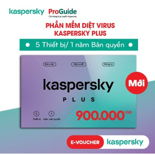 Key Phần Mềm Diệt Virus Kaspersky Plus 5 thiết bị/năm, chính hãng bảo hành 12 tháng